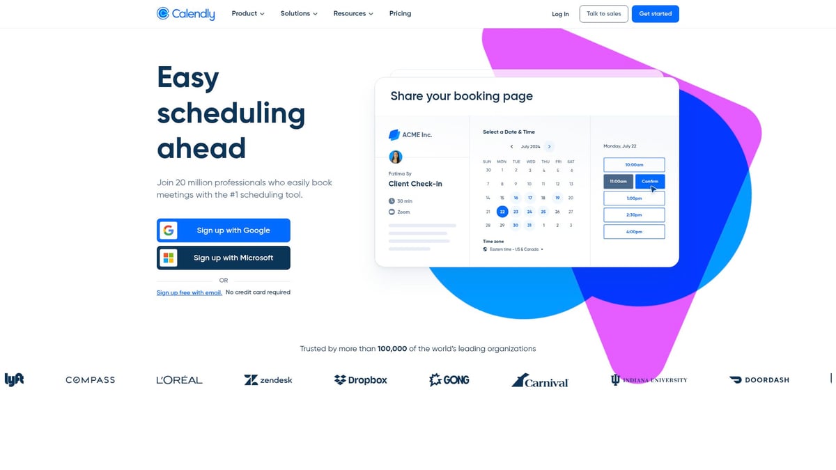 9 Essential Free Schedulers to Boost Productivity in 2026 - Calendly