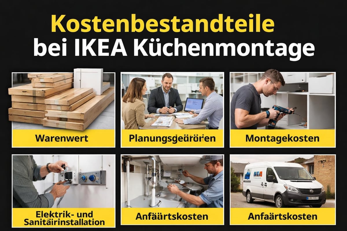 Küchenmontage Kostenfaktoren
