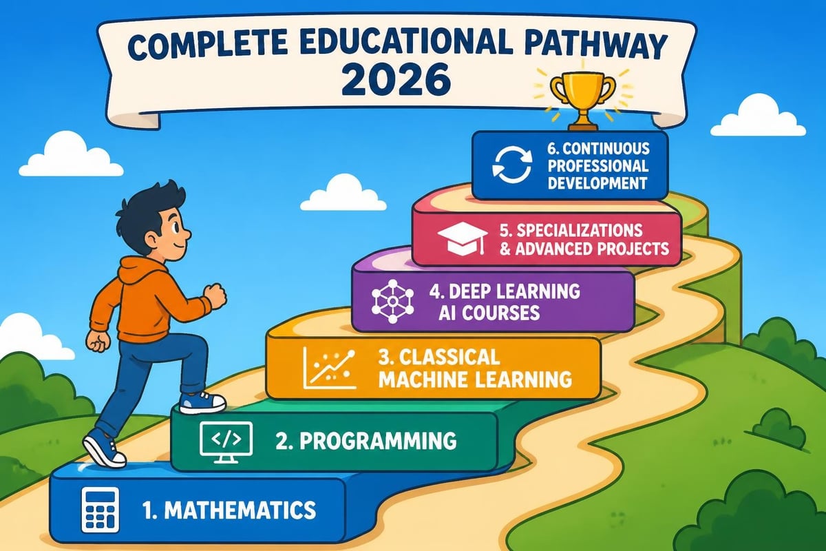 Comprehensive AI learning roadmap
