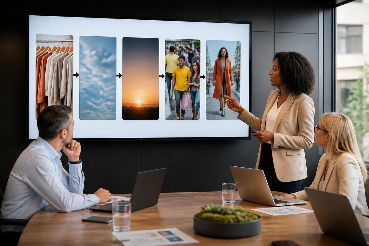 Digital signage content management workflow