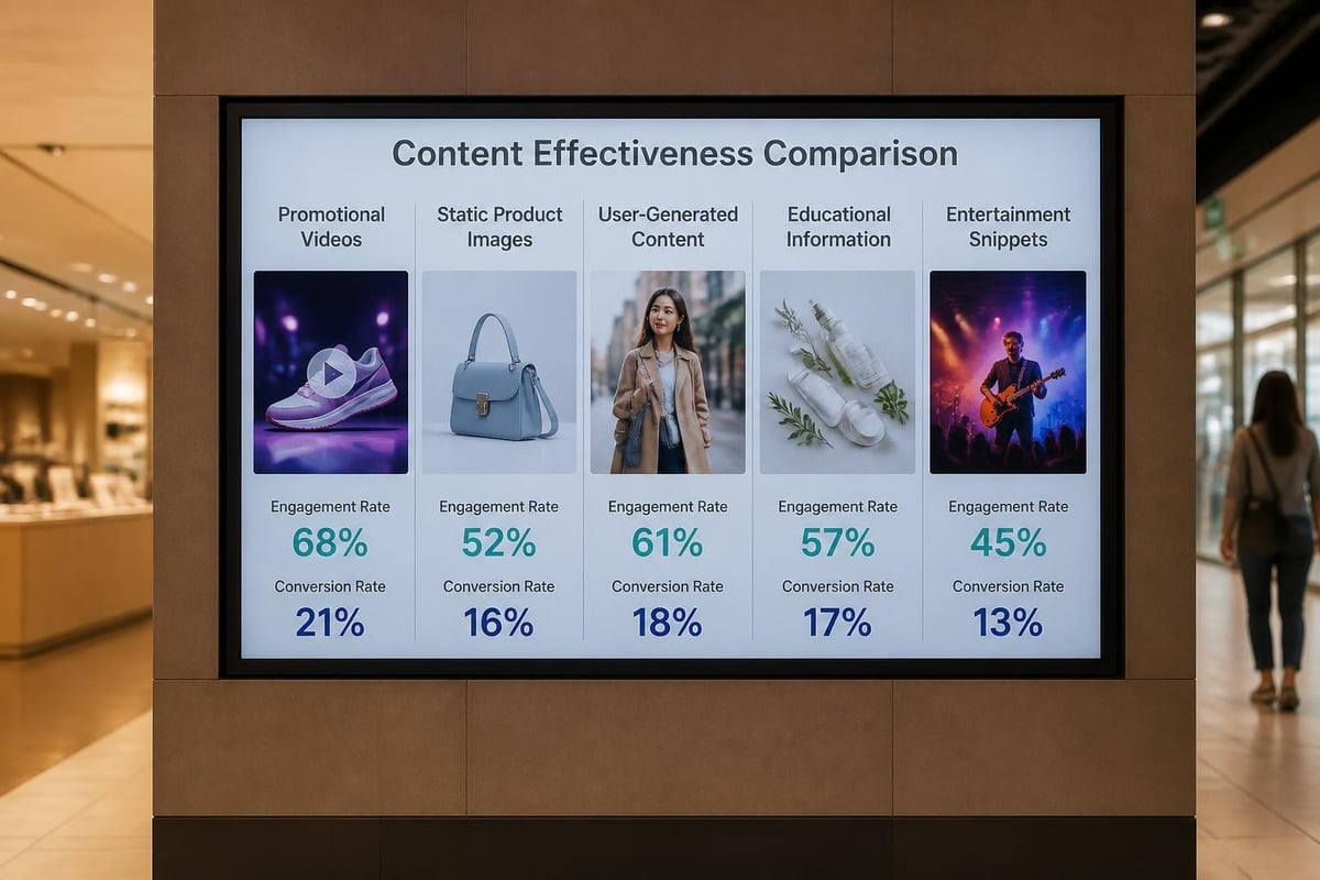 Content type performance metrics
