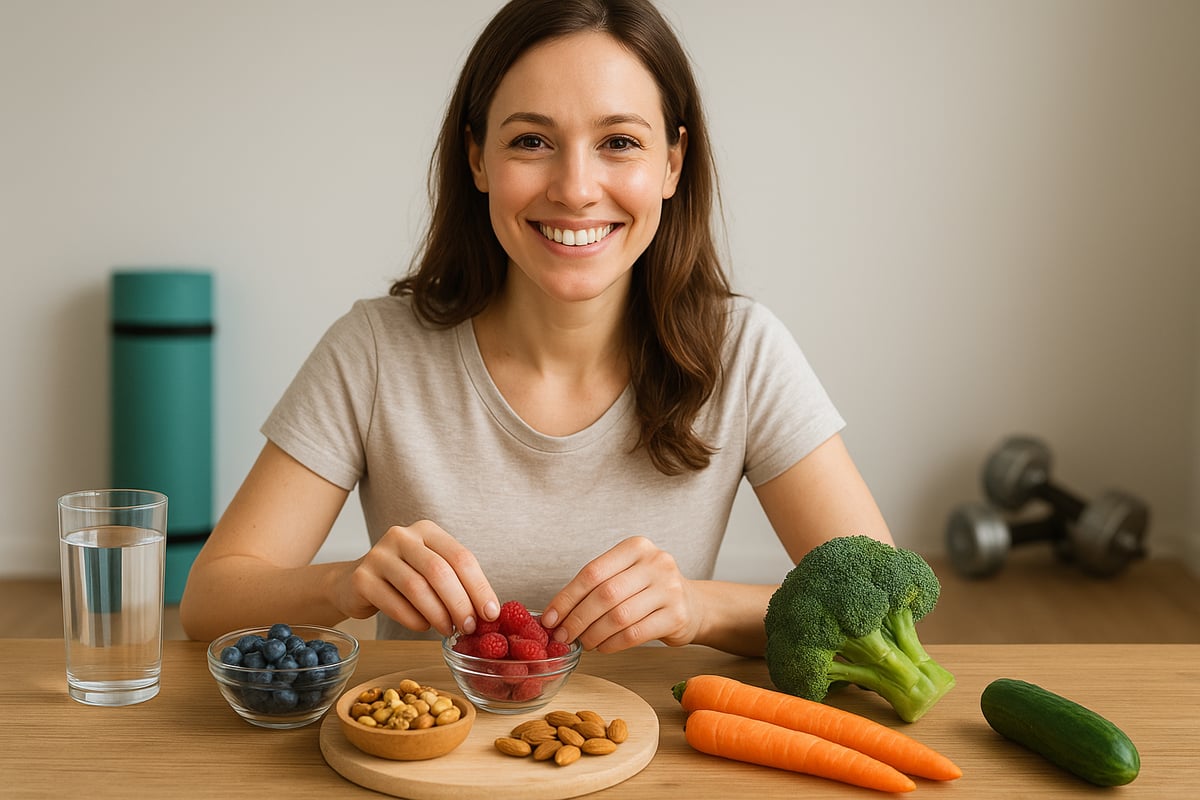 Ergänzende Maßnahmen für glattere Haut: Ernährung, Bewegung & Lifestyle