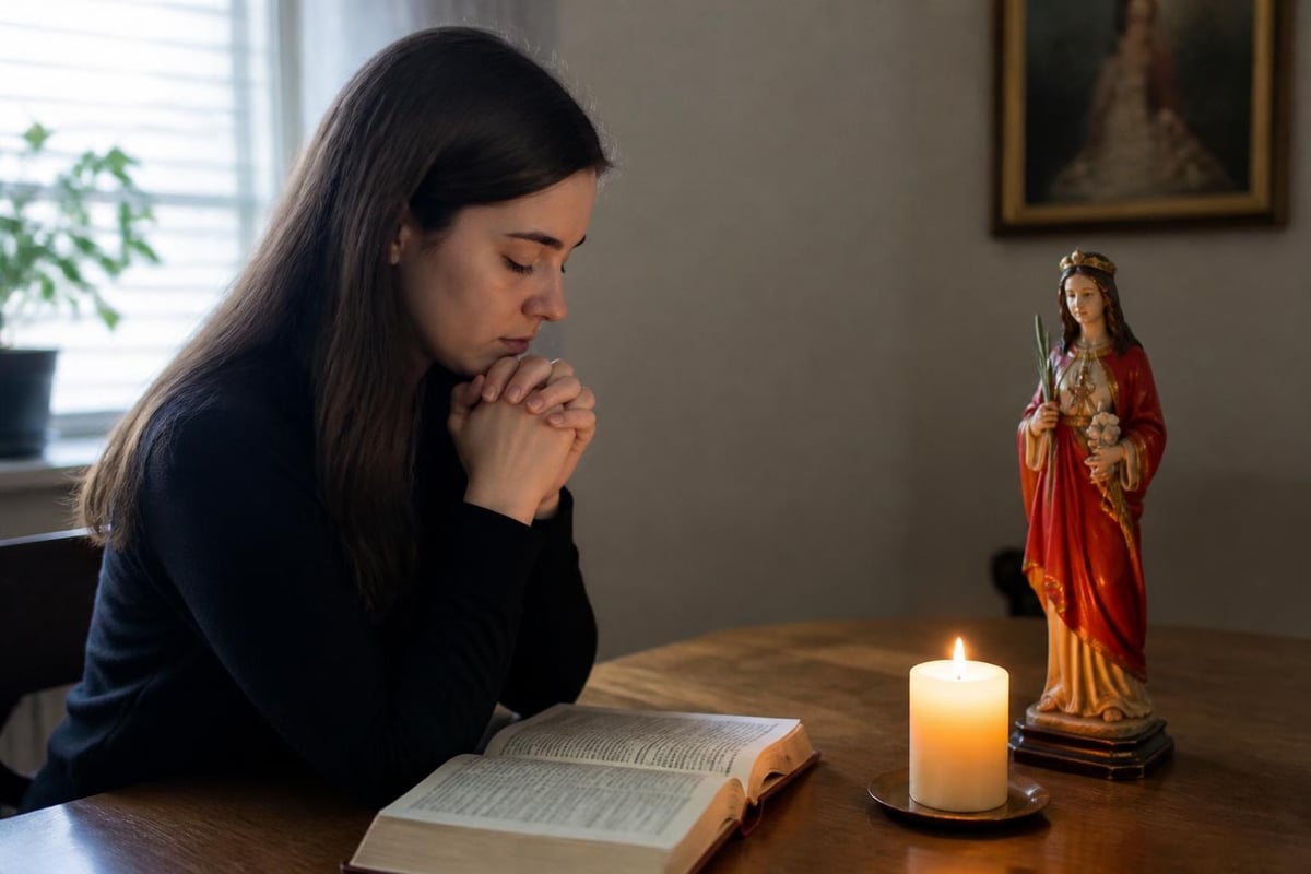 Nine-day prayer structure