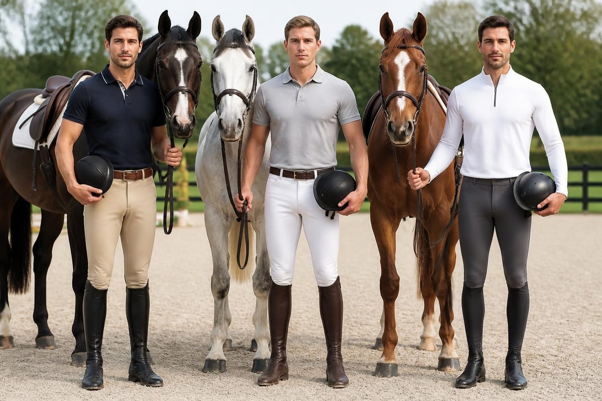 Types of riding trousers comparison