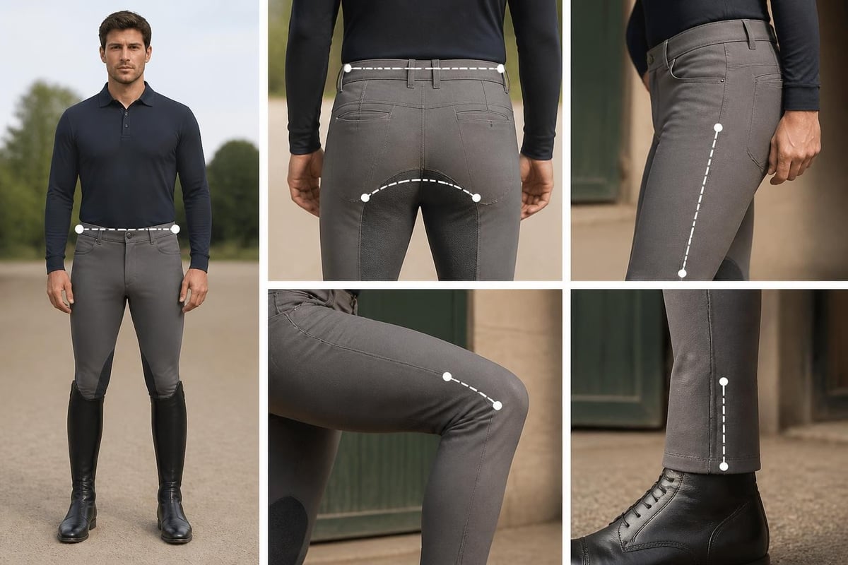 Proper trouser fit guide