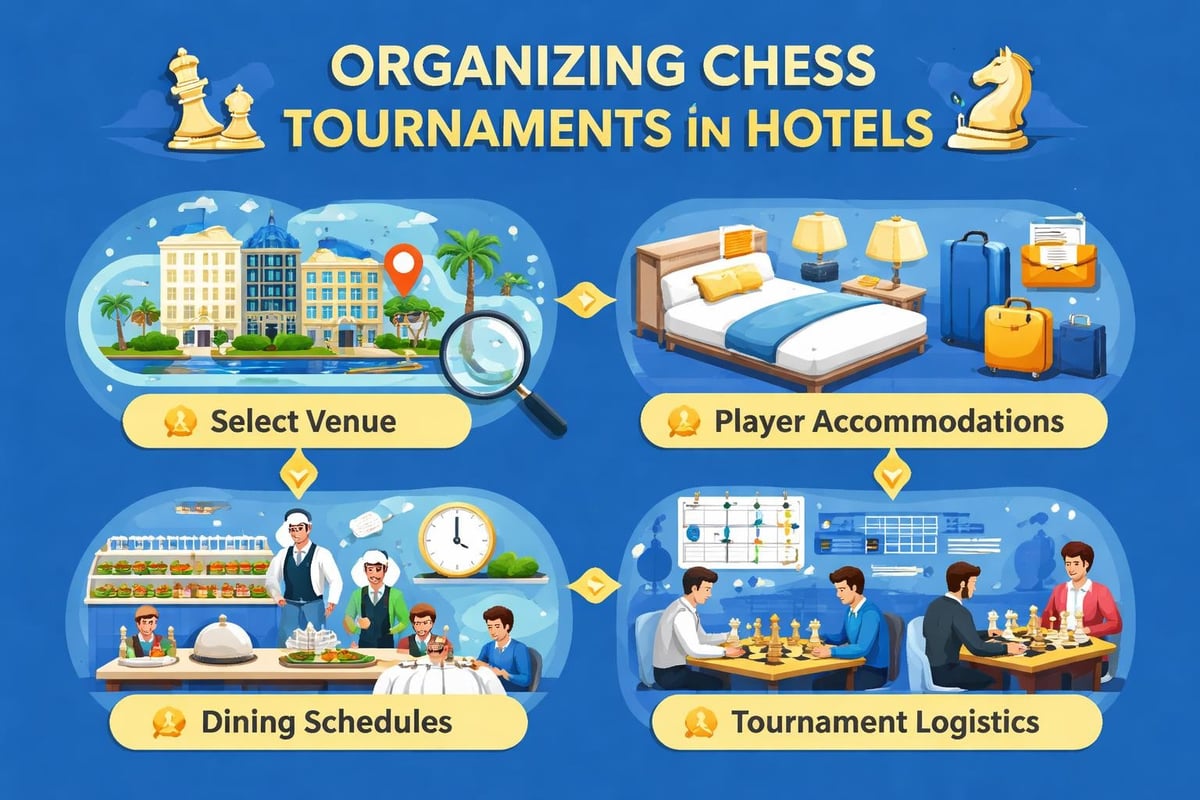Hotel chess tournament organization