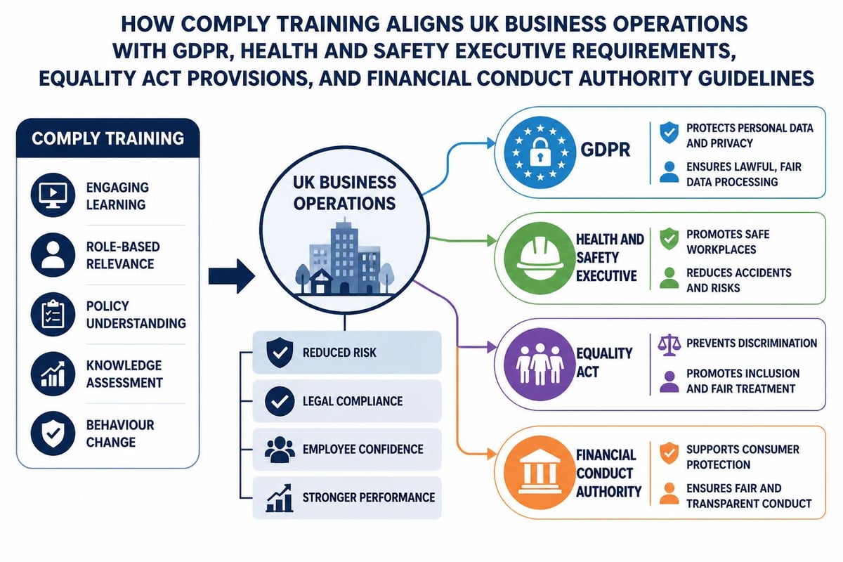 Comply training regulatory framework