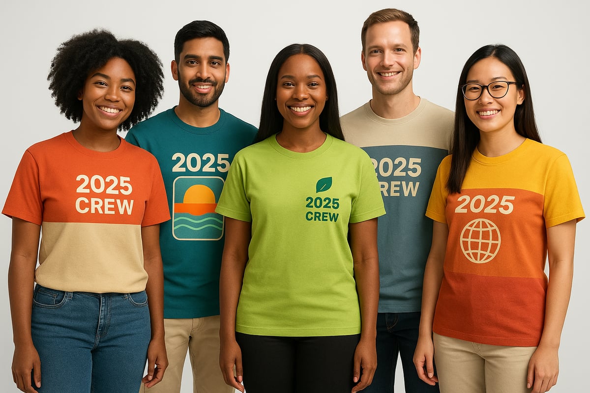 Top Creative Crew Shirt Design Trends for 2025