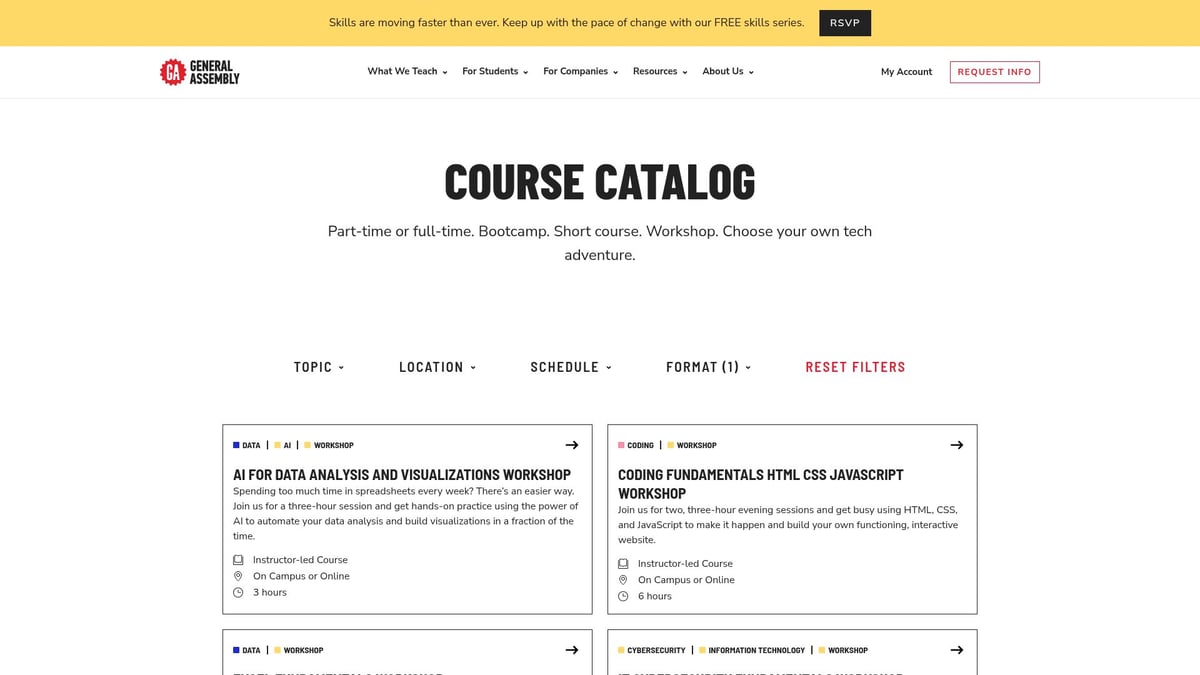 9 Best Excel Advanced Courses Near Me for 2025 Success - General Assembly – Advanced Excel Bootcamp