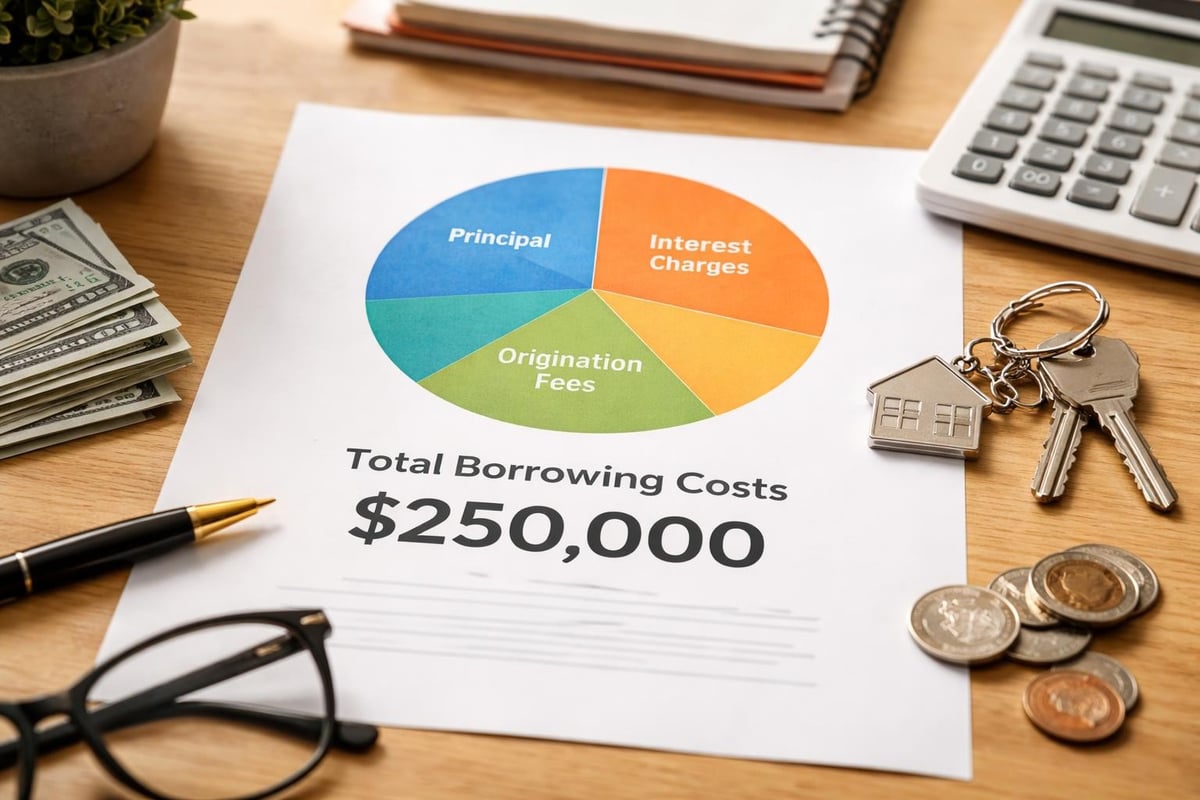 Total loan cost breakdown