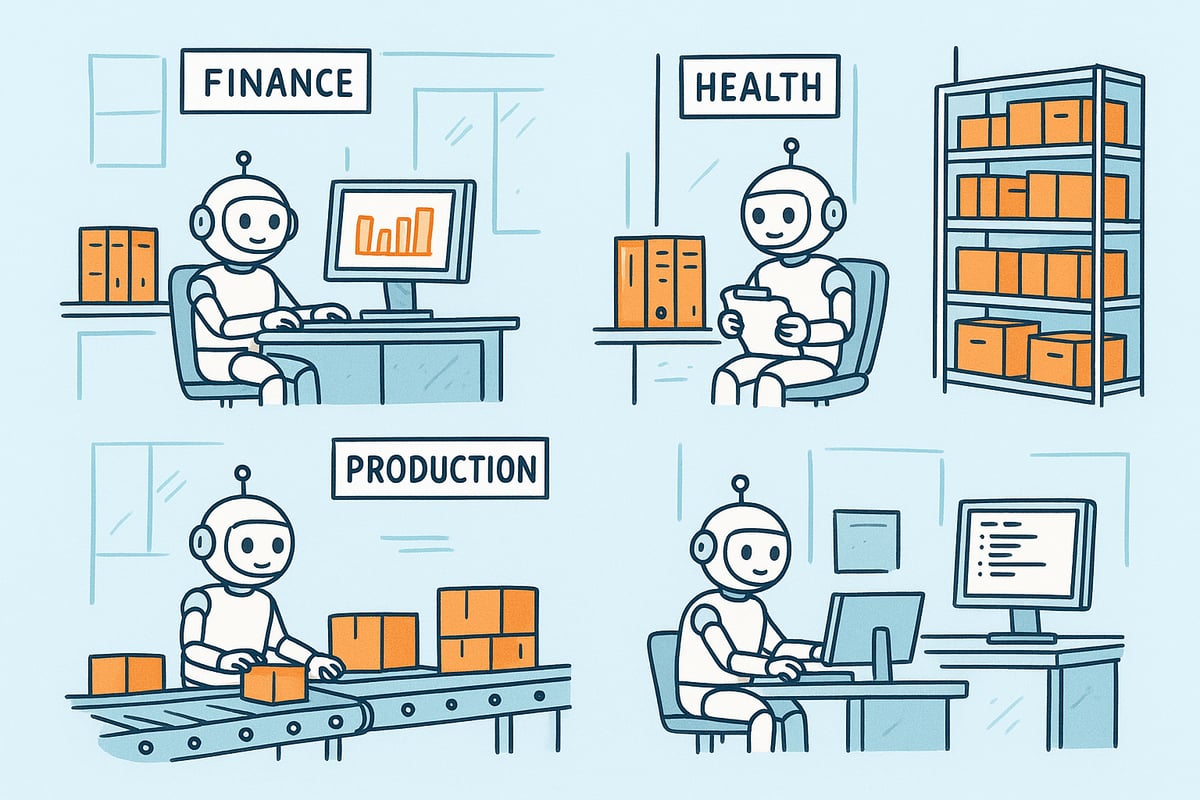 RPA-Anwendungsfälle 2025: Branchen, Prozesse und Best Practices