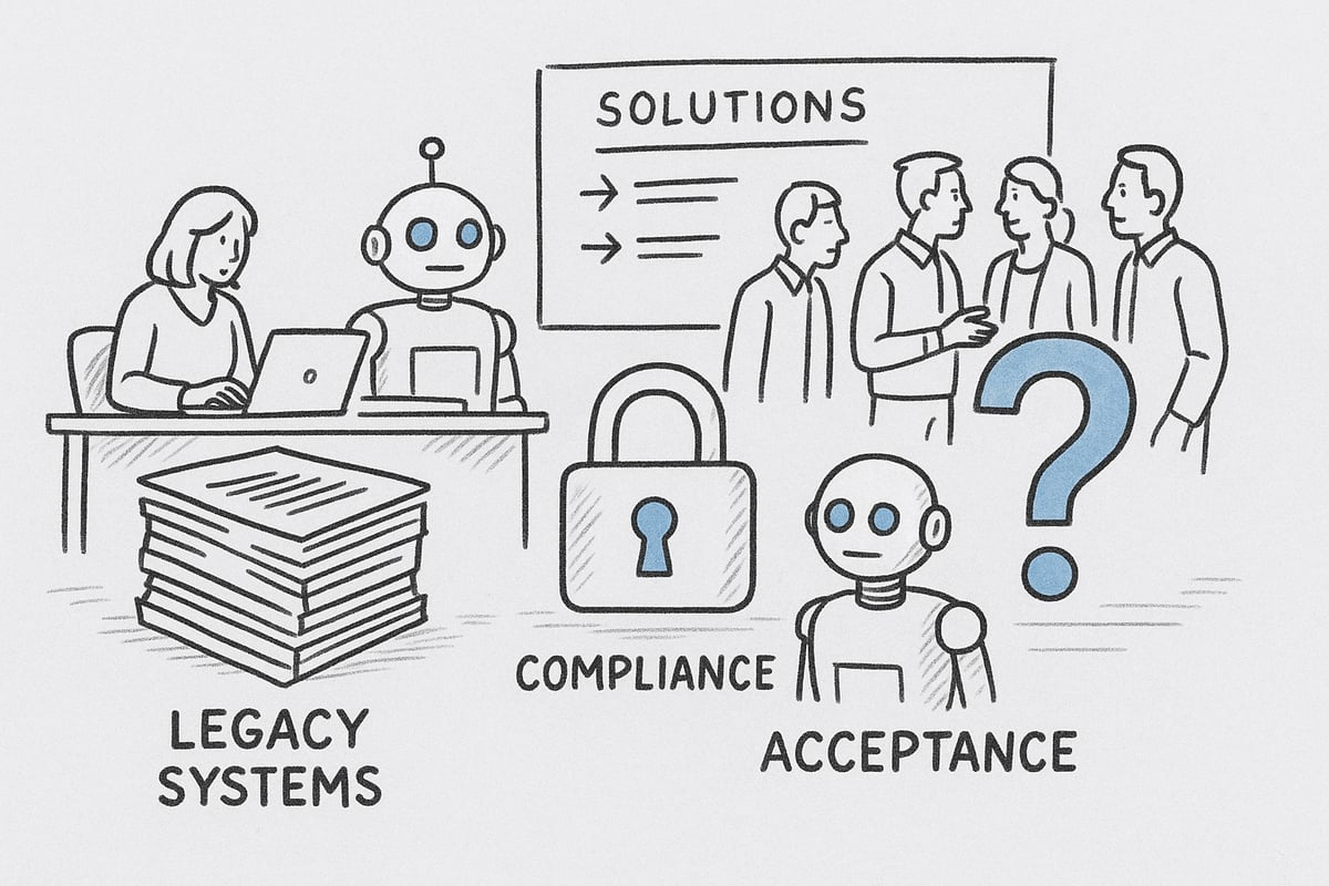 Herausforderungen und Lösungsansätze bei der RPA-Implementierung