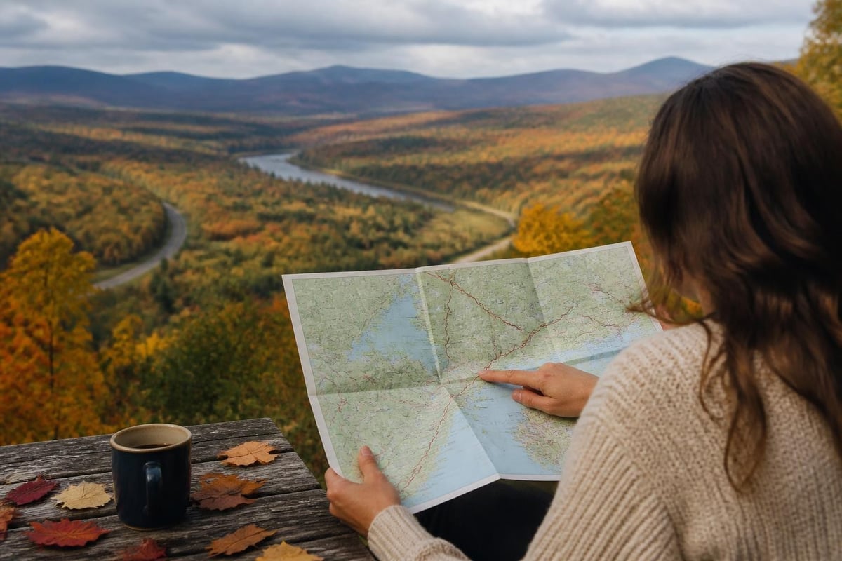 Fall foliage planning in Maine