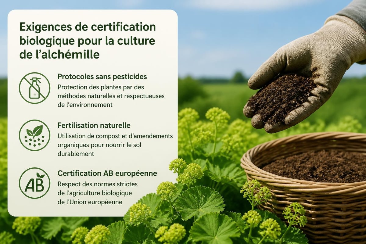 Alchemille bio cultivation standards