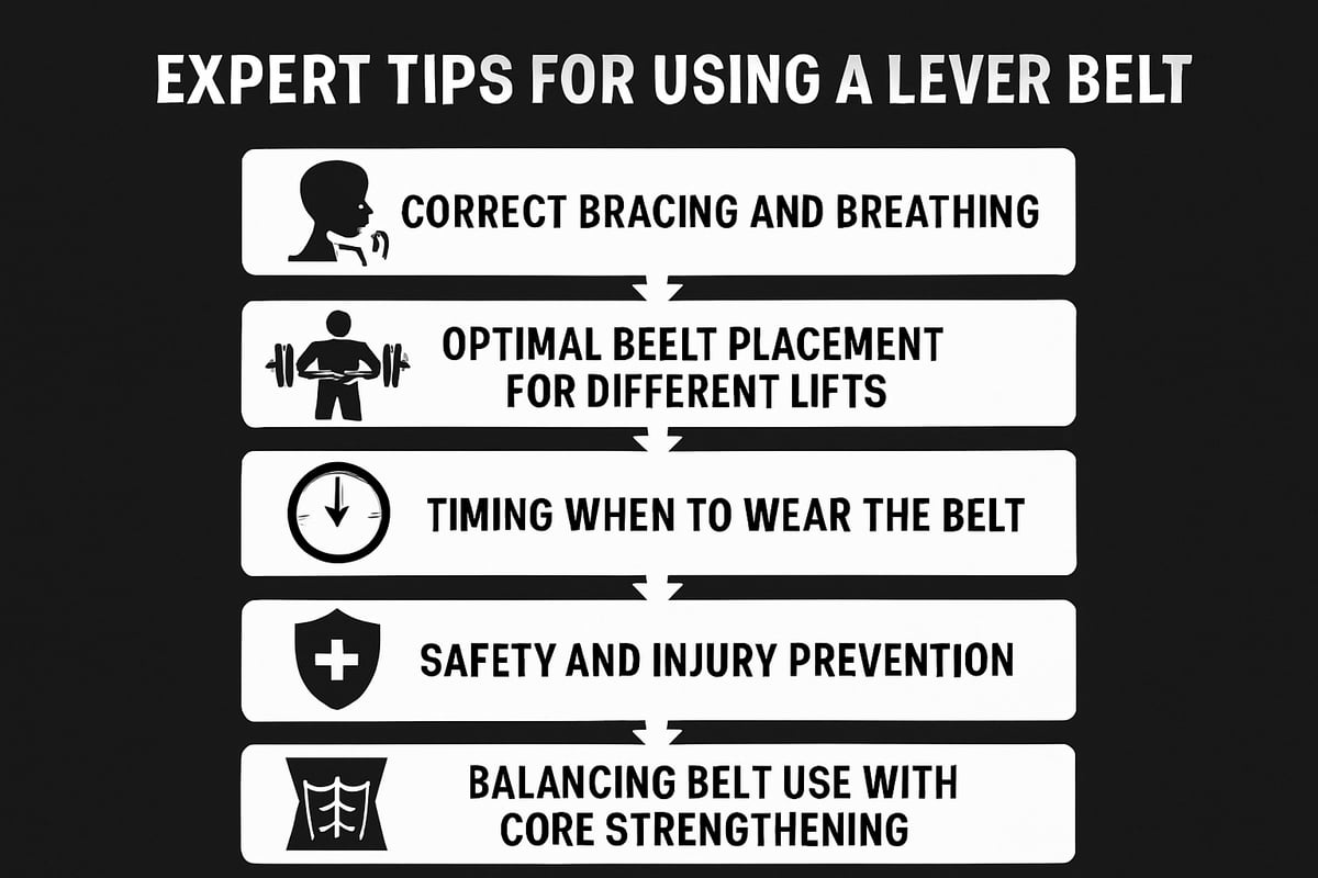 Lever Belt Technique: Expert Tips for Maximum Performance