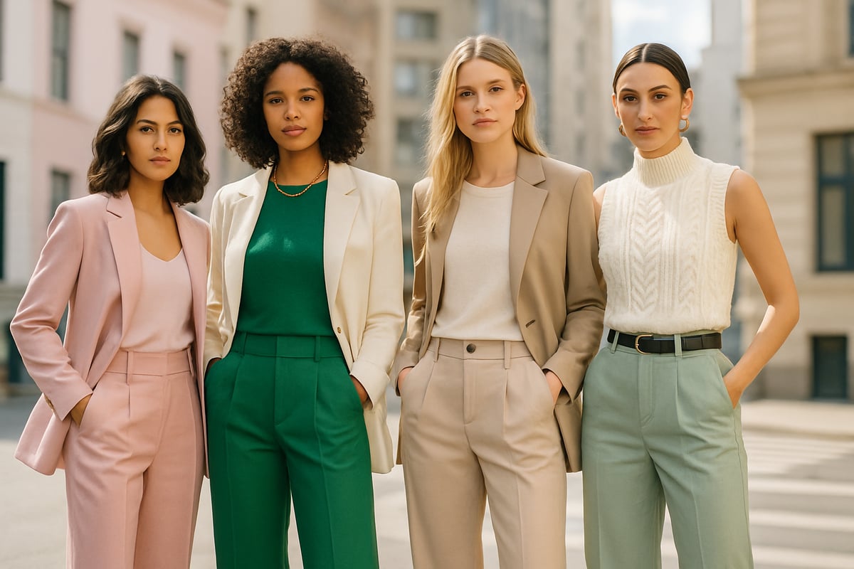 Key Trends in Tailored Slacks for Women 2025