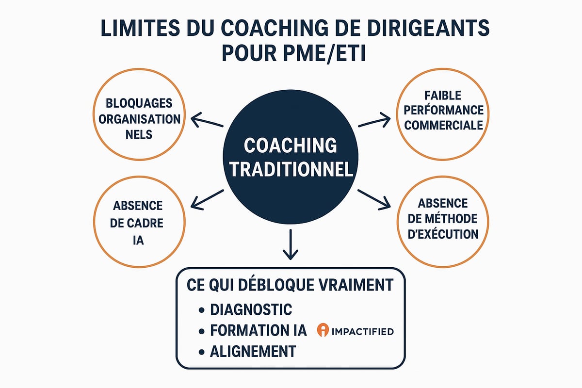 Pourquoi le coaching de dirigeants ne suffit pas