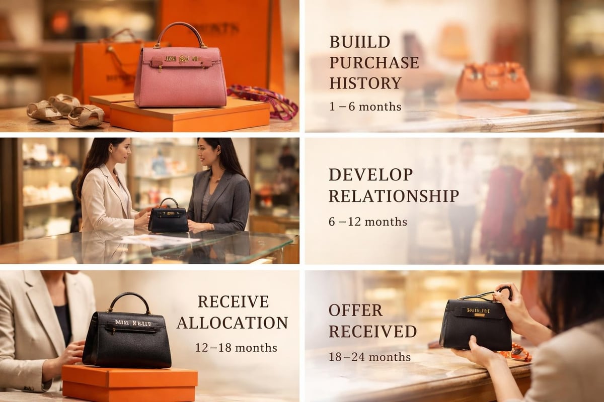 Hermès boutique purchase journey
