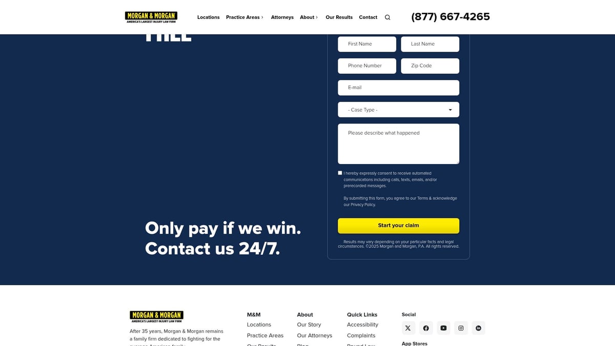 7 Essential Best Lawyer for Car Accident Choices in 2025 - Morgan & Morgan