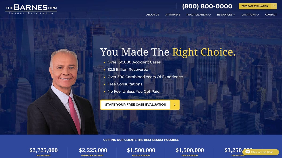 7 Essential Best Lawyer for Car Accident Choices in 2025 - The Barnes Firm