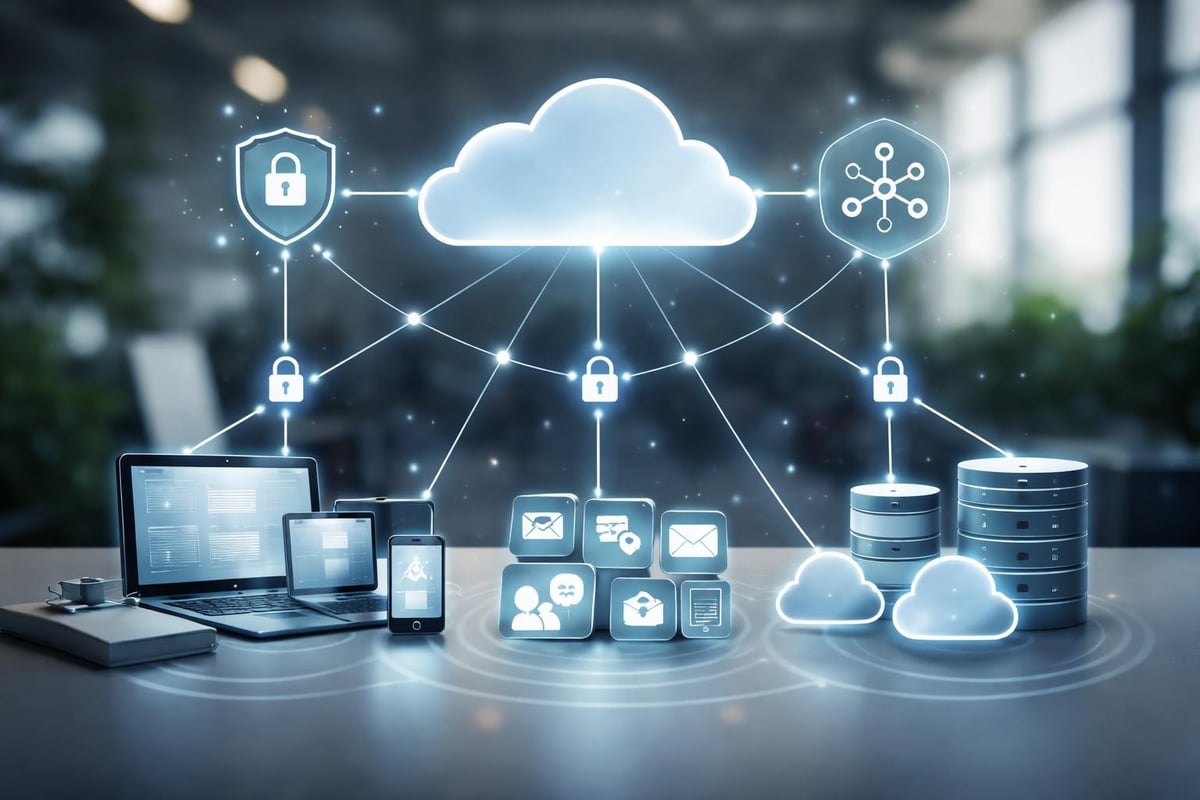 Cloud connected Architektur