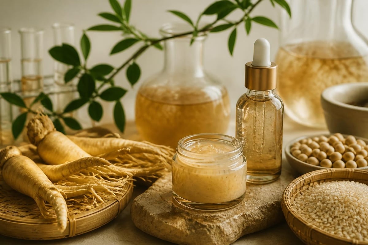 Fermenteret korean beauty ingredienser