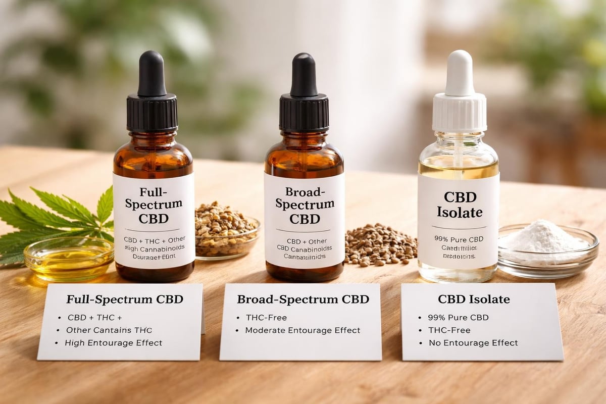 CBD product spectrum