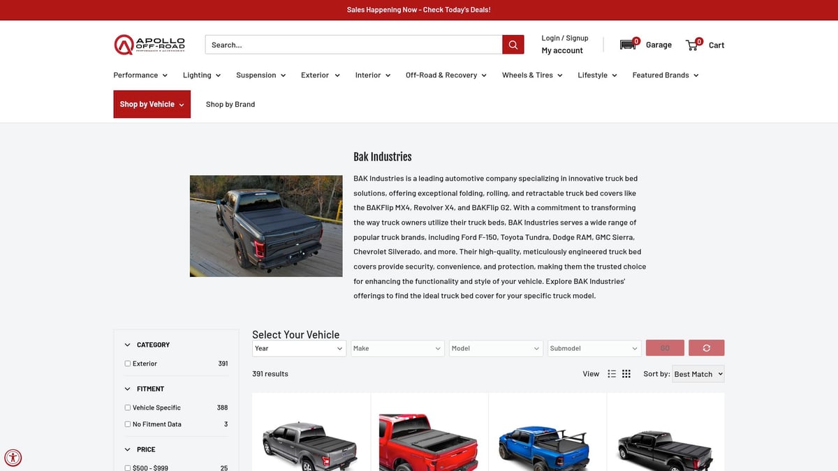 Top 10 F150 Aftermarket Parts to Upgrade Your Truck in 2025 - BAK Industries Folding Tonneau Covers