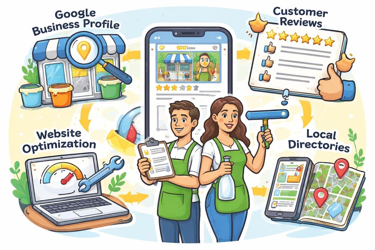 Local search ranking factors for cleaning businesses