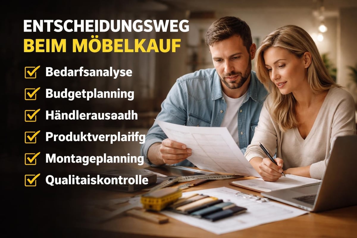 Furniture shopping decision process