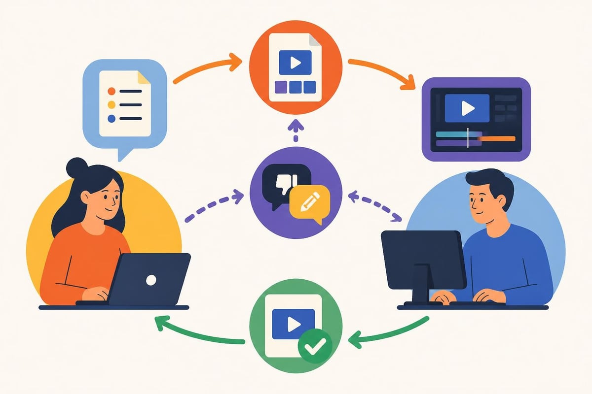 Effective editor collaboration workflow