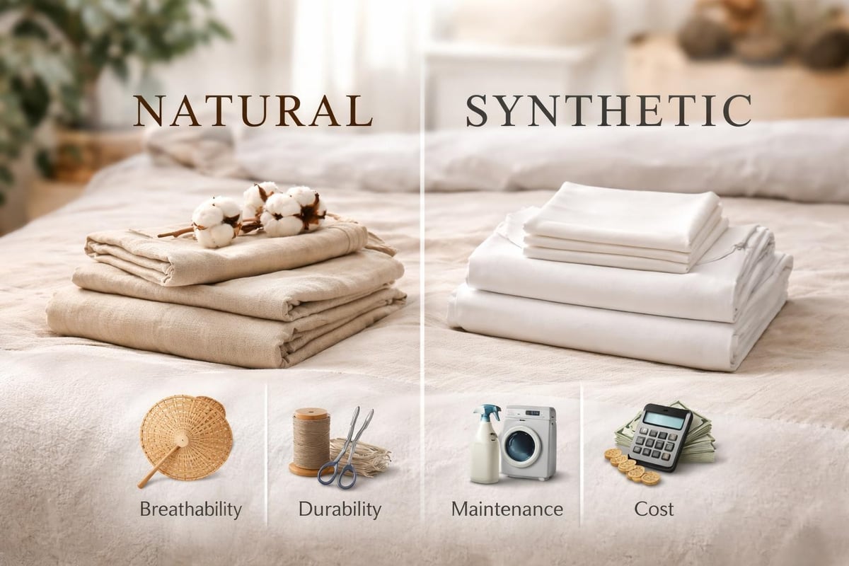 Fabric comparison chart