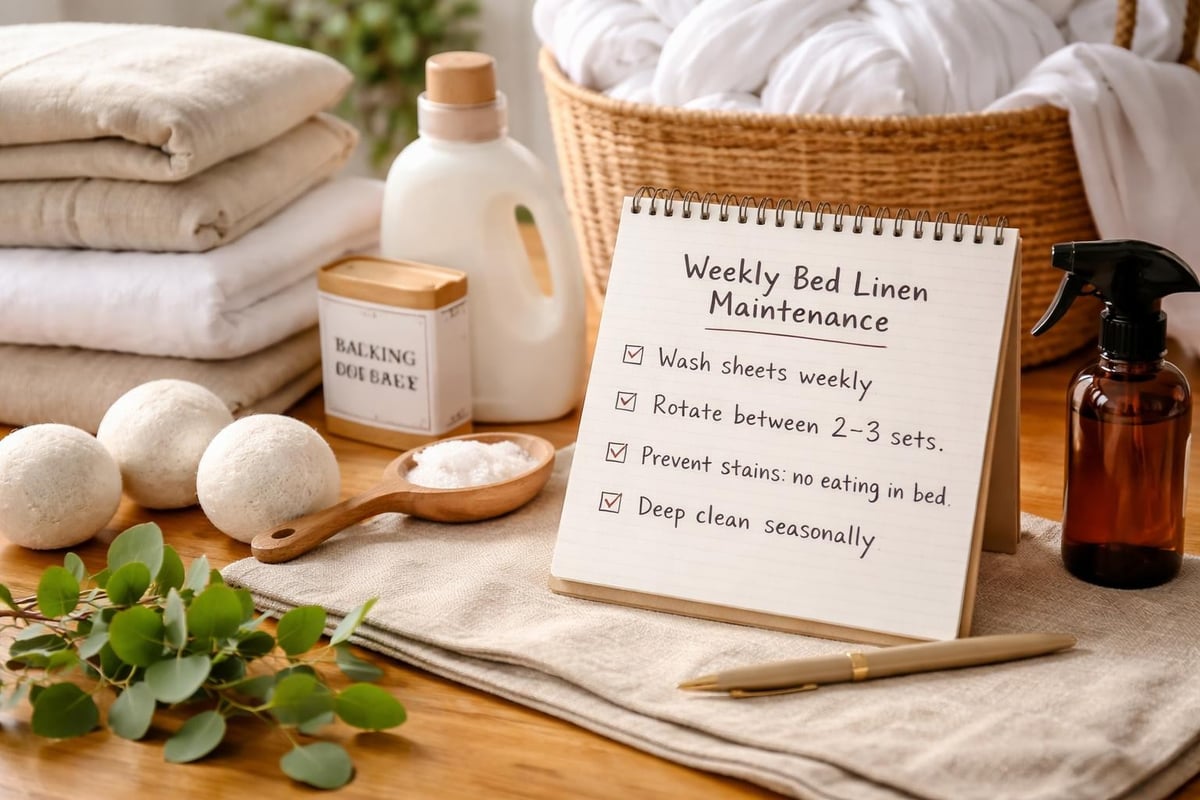 Sheet care timeline