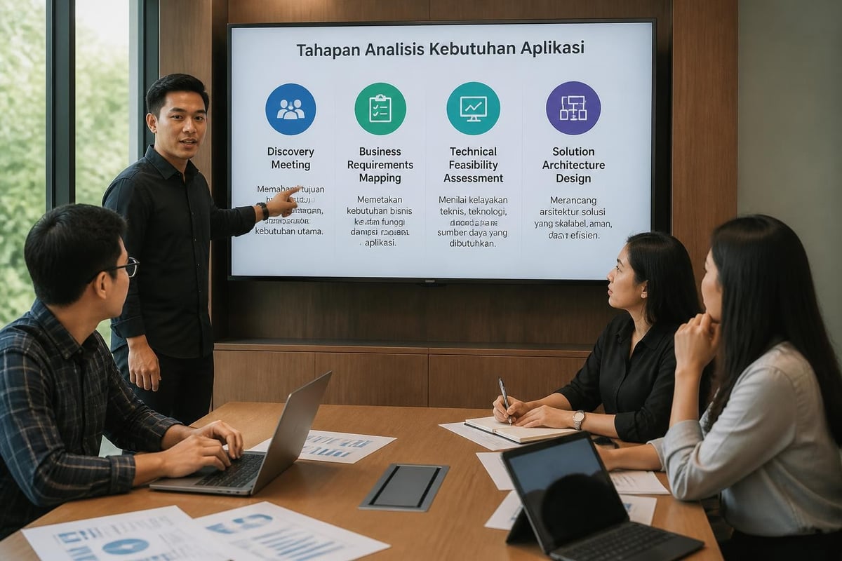 Proses konsultasi kebutuhan bisnis