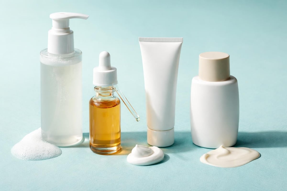 Layered skincare approach