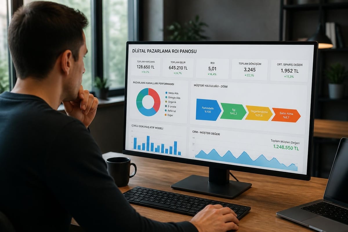 Digital marketing ROI measurement framework