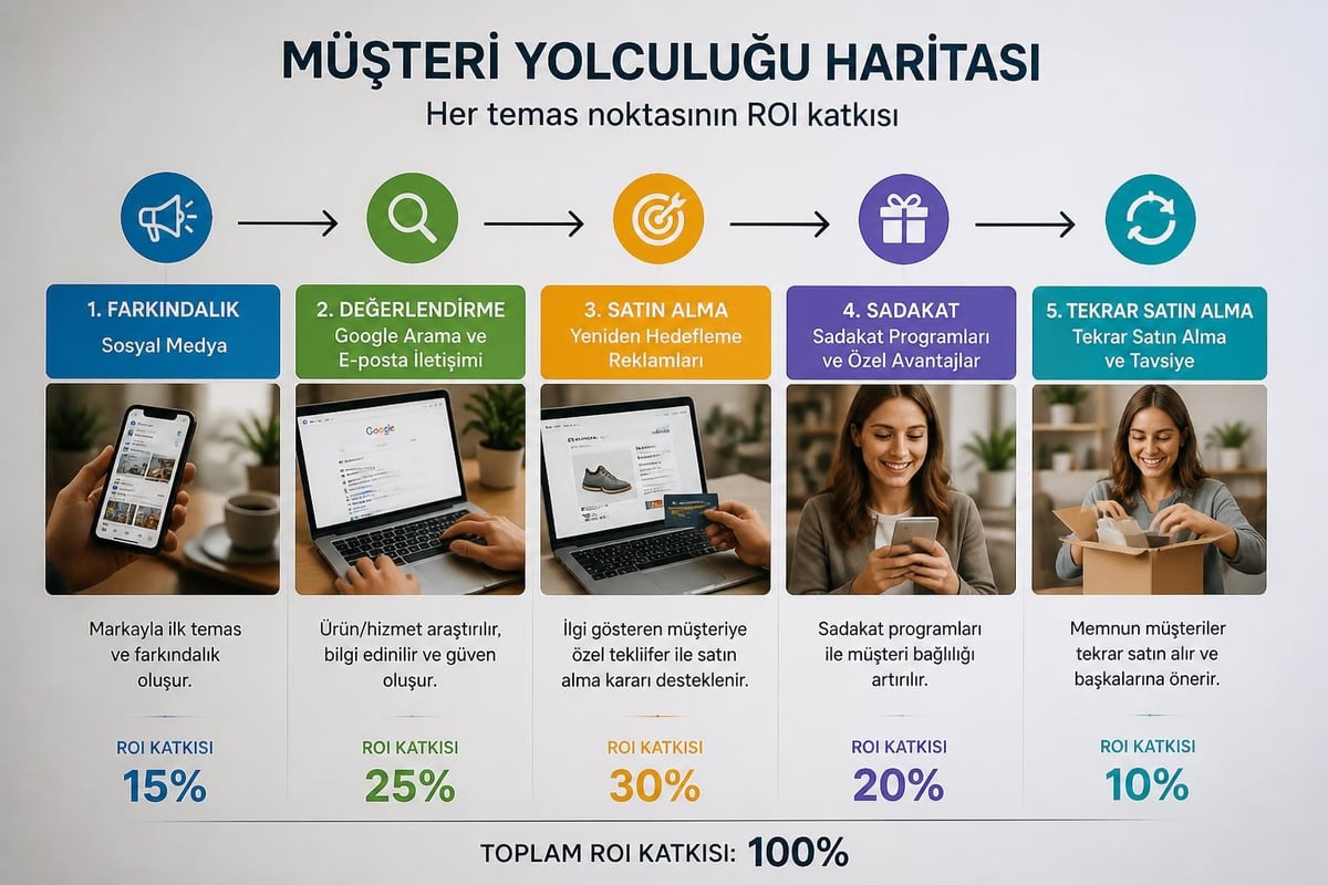 Customer journey ROI analysis