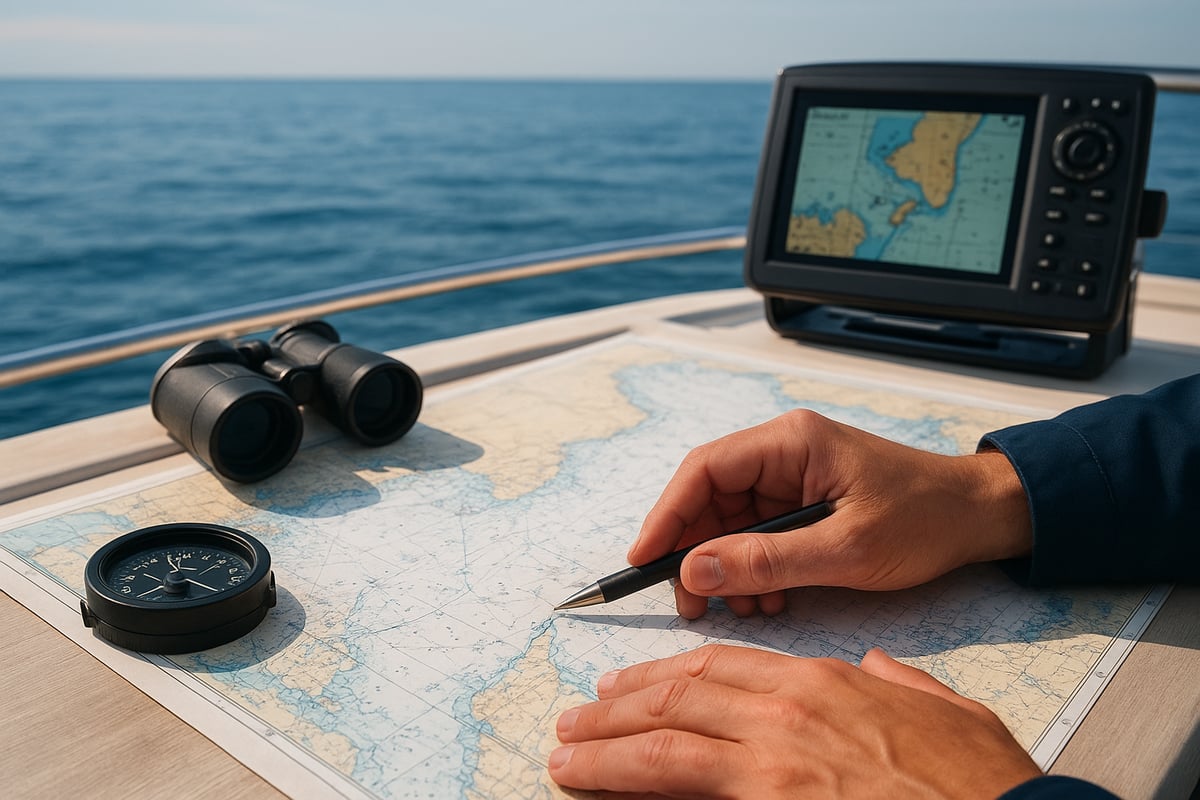 Teoridelen: Navigation, Sjövägsregler och Sjömanskap