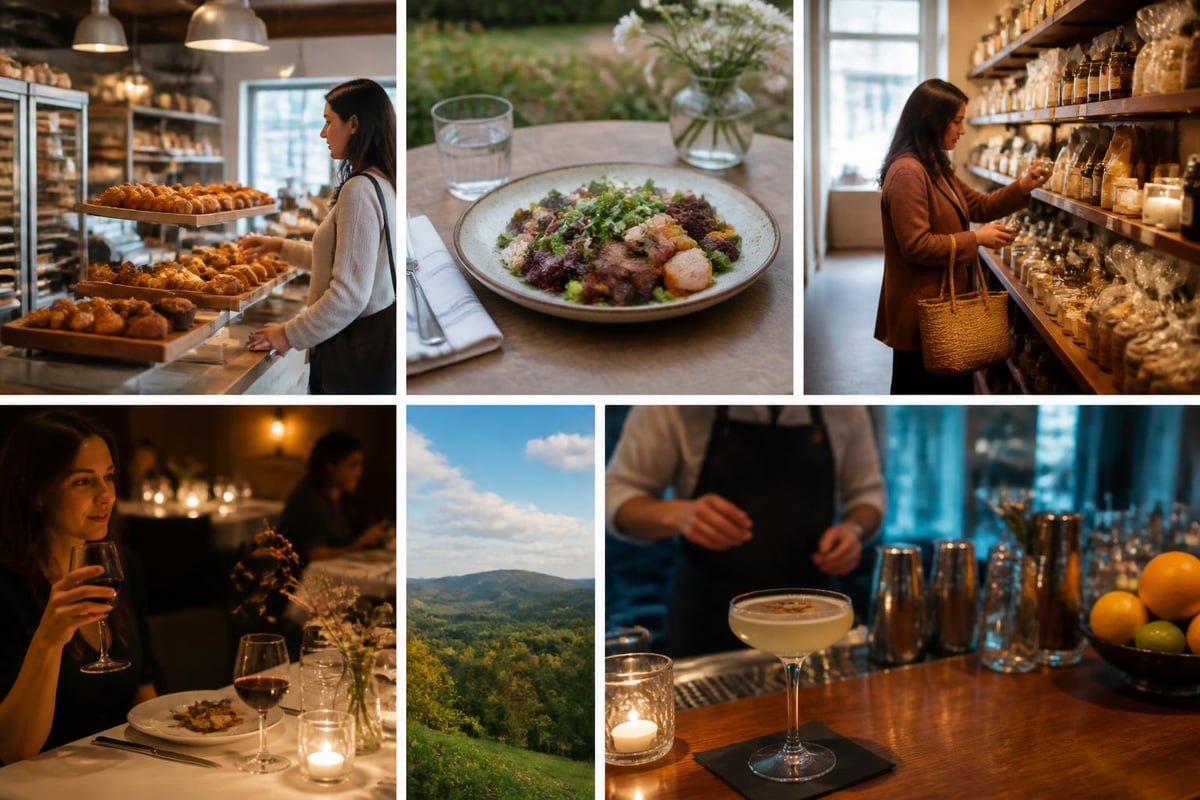 Manchester VT dining itinerary