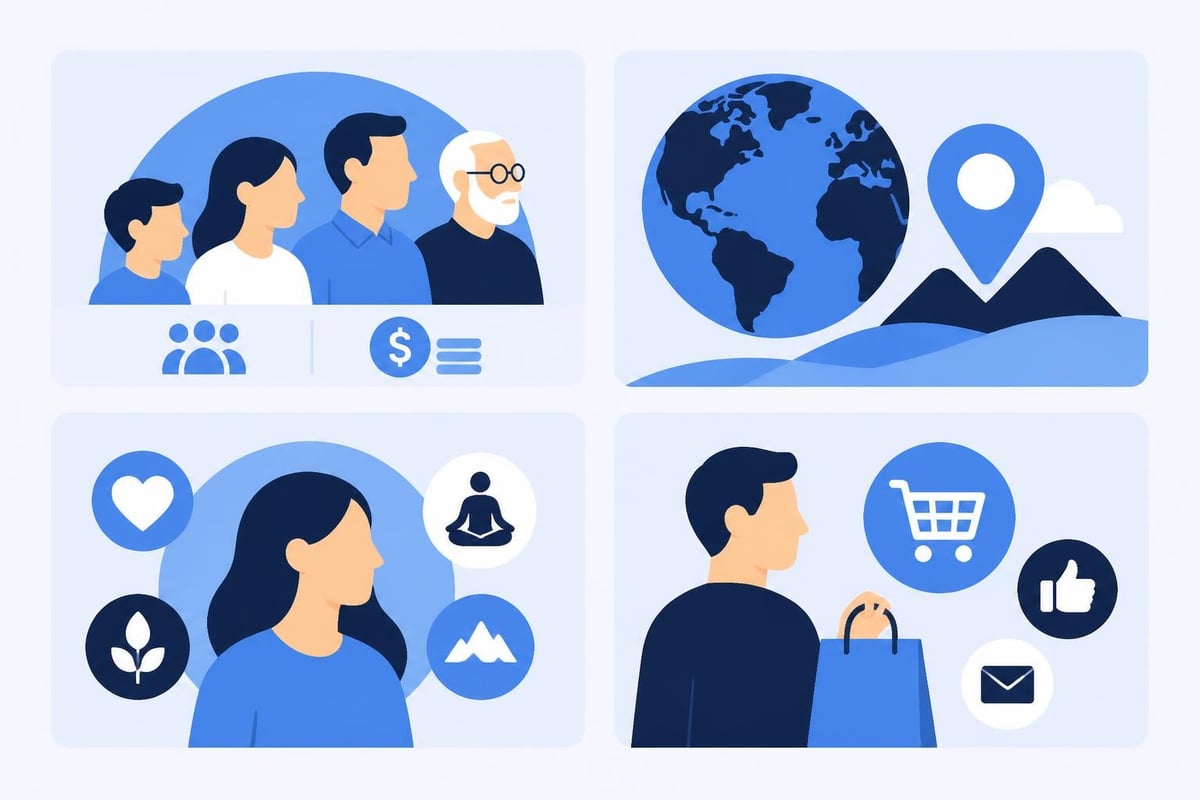 Marketing segmentation types