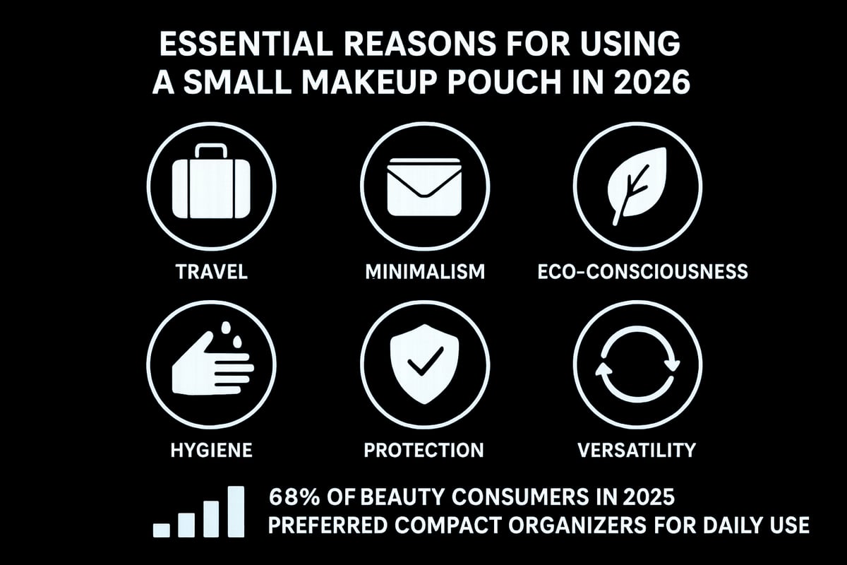 Why a Small Makeup Pouch is Essential in 2026