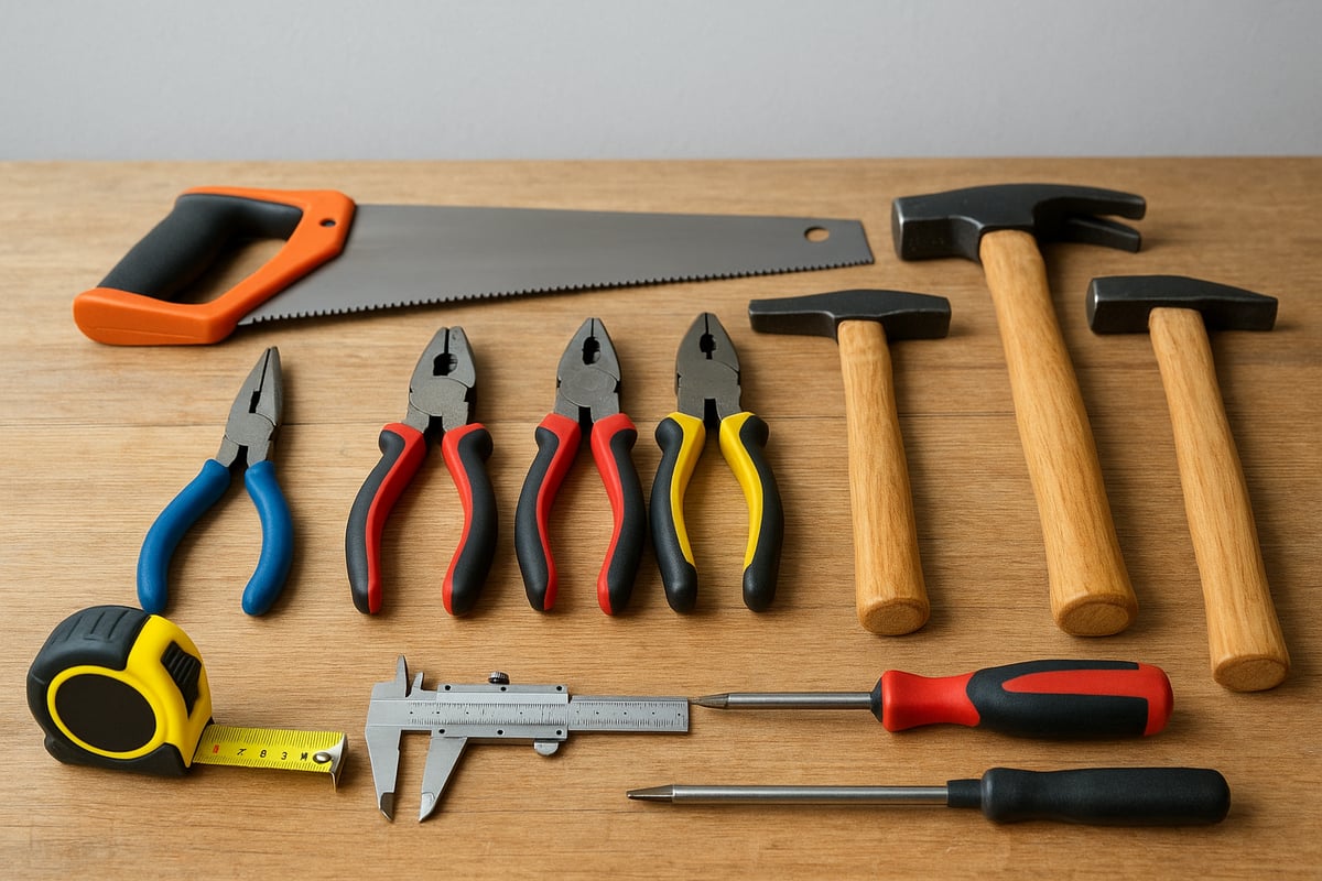 De Belangrijkste Soorten Handgereedschap per Project