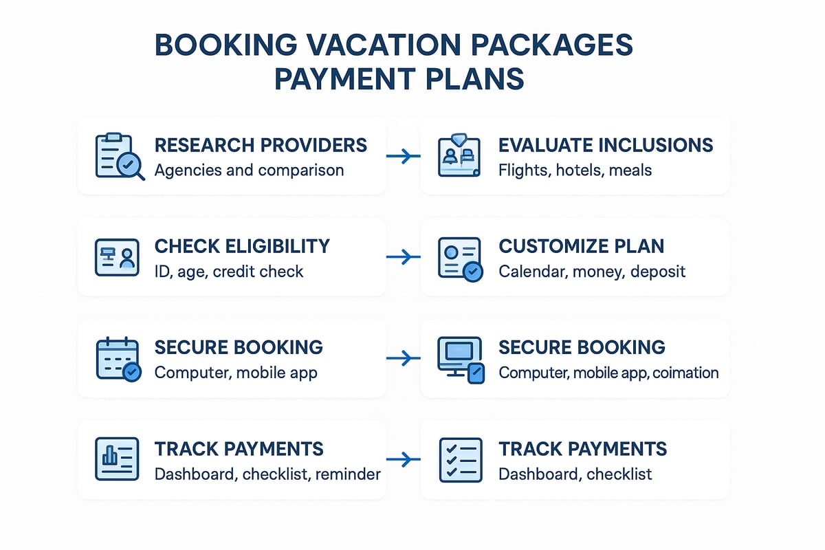 Step-by-Step Guide: Booking a Vacation Package with a Payment Plan