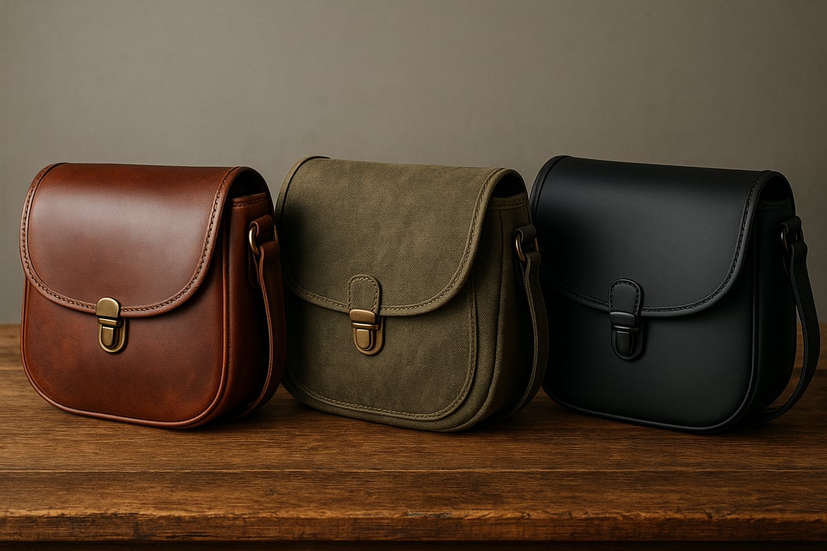 Choosing the Right Material: Leather, Canvas, and Synthetics