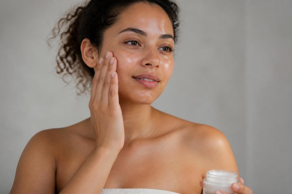 Exfoliation process for dry skin