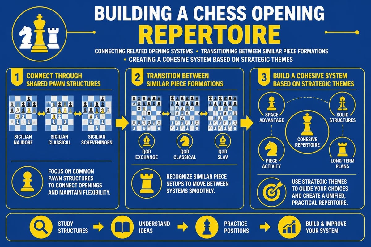Opening repertoire structure