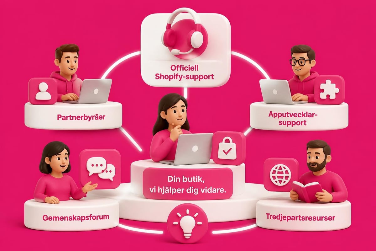Shopify support ecosystem