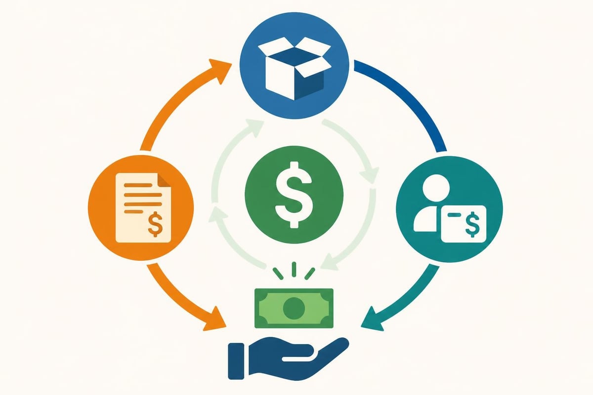 Cash conversion cycle components
