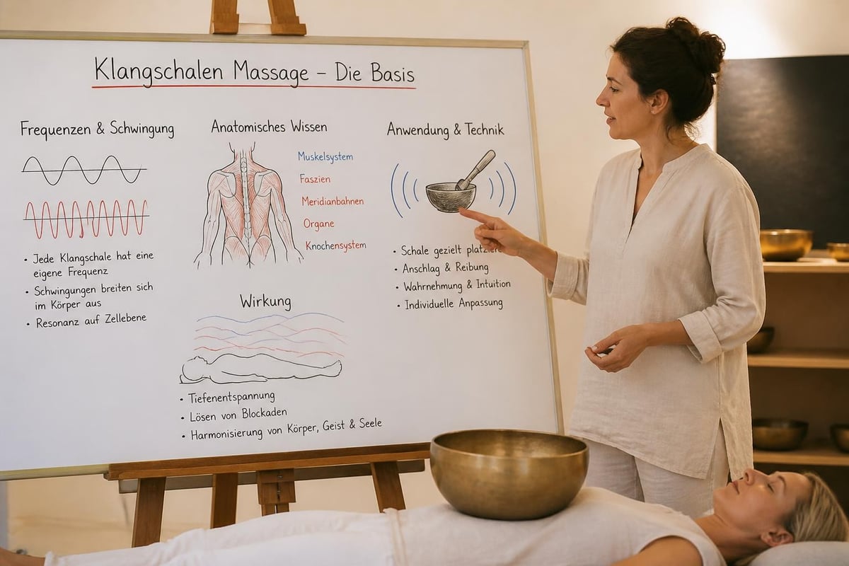 Klangschalen Massage Grundlagen