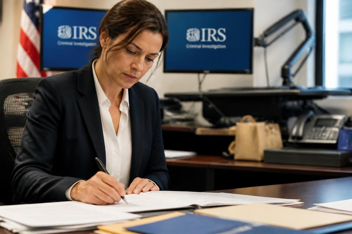 IRS CI investigation process